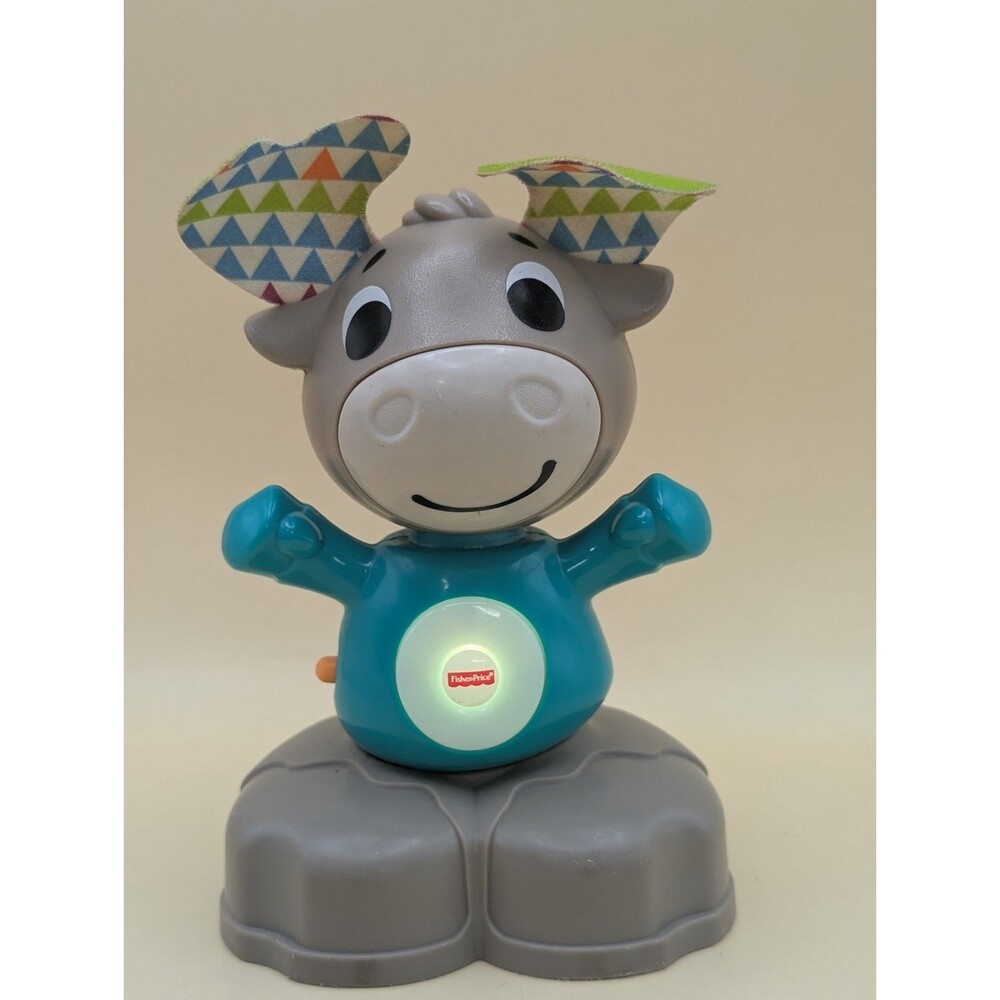 Fisher-Price Linkimals Musical Moose Interactive Learning Toy Tested Works
